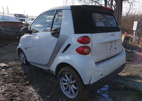 2009 Smart Fortwo Brabus/Passion from USA, damaged, VIN WMEEK31X79K302255